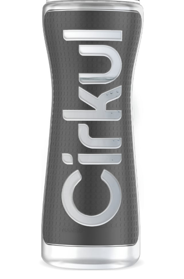 22oz. Grip Squeeze Plastic Bottle - Image 2