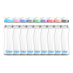 22oz. Plastic Bottle & Comfort Grip Lid
