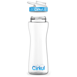 Alternative view of 22oz. Plastic Bottle & Comfort Grip Lid