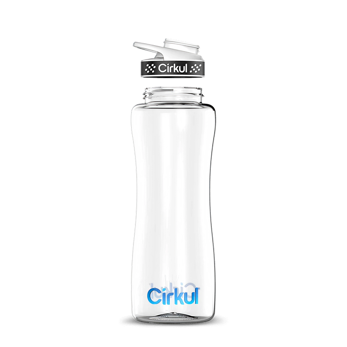 32oz. Plastic Bottle & Comfort Grip Lid - Image 2