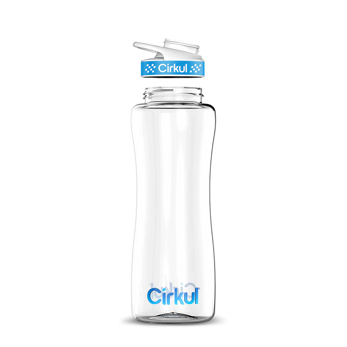32oz. Plastic Bottle & Comfort Grip Lid - Image 3