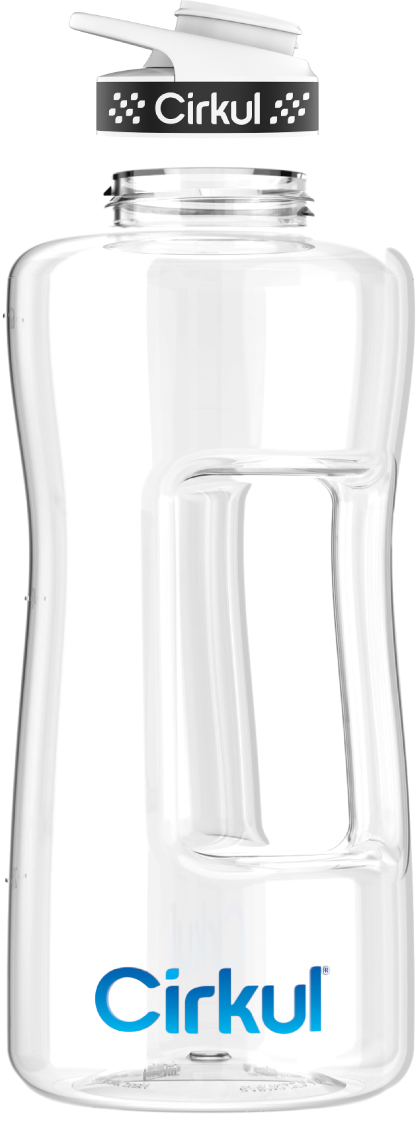 62oz. Plastic Bottle & Comfort Grip Lid - Image 2