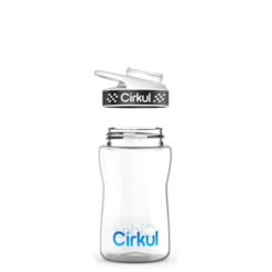 Alternative view of 12oz. Plastic Bottle & Comfort Grip Lid
