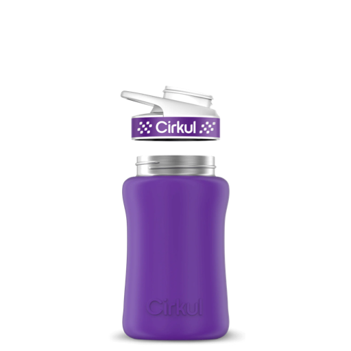 12oz. Stainless Steel Bottle & Comfort Grip Lid - Image 12