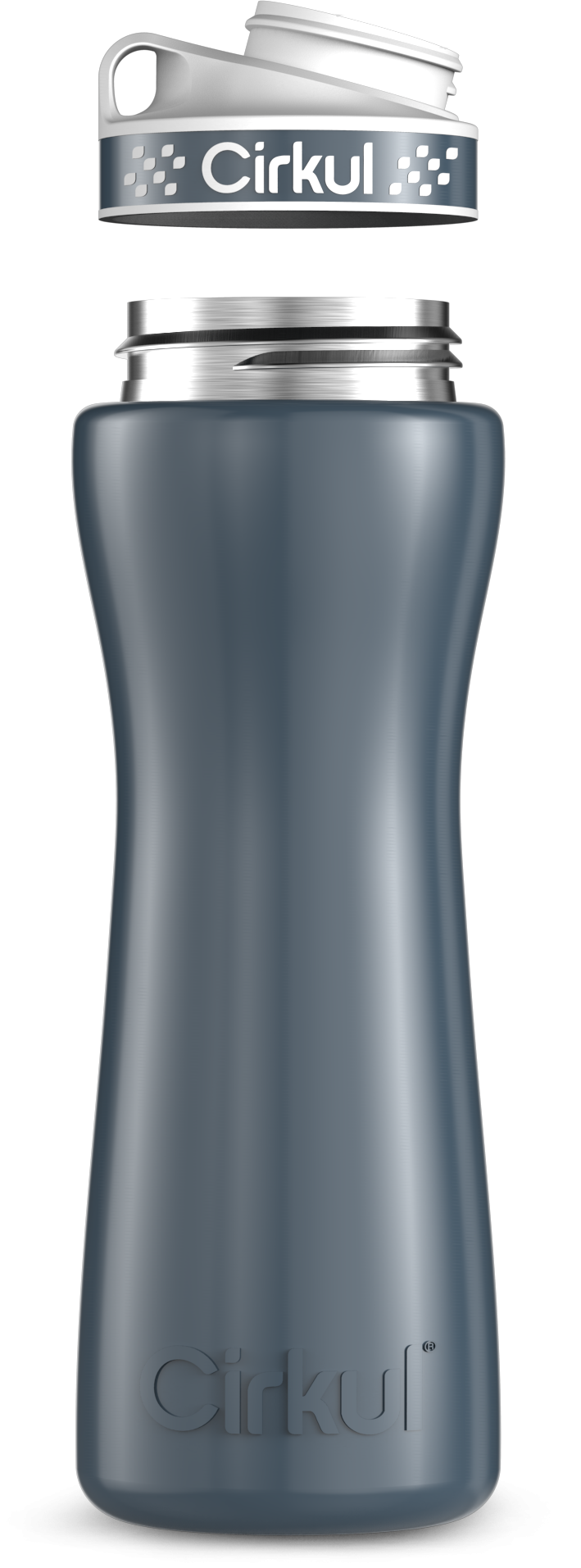 Custom 22oz. Stainless Steel Bottle & Comfort Grip Lid - Image 2