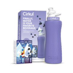 32oz. Matte Periwinkle Stainless Steel Bottle Starter Kit