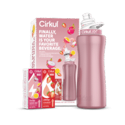 32oz. Rose Gold Stainless Steel Bottle Starter Kit