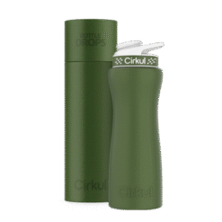 Limited Edition: 22oz. Matte Dark Green Stainless Steel Bottle & Lid