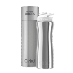 Limited Edition: 22oz. Silver Chrome Stainless Steel Bottle & Lid